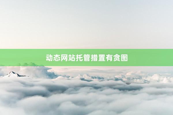 动态网站托管措置有贪图